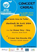 Concert atd quart monde avec l annee pour nos archives